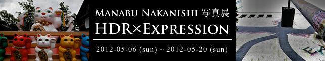 Manabu Nakanishi 写真展　HDR×Expression